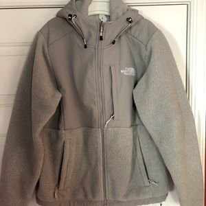 Gray North Face Jacket